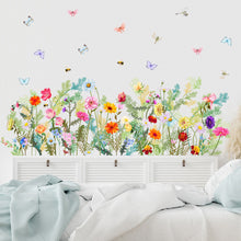 Load image into Gallery viewer, DIY Wall Decals Mural PVC Wall Stickers Flowers Wall Stickers for Living Room Bedroom Kitchen Home Decor Wallpaper