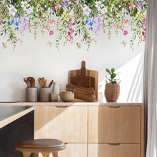 Load image into Gallery viewer, DIY Wall Decals Mural PVC Wall Stickers Flowers Wall Stickers for Living Room Bedroom Kitchen Home Decor Wallpaper