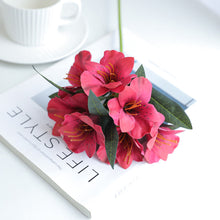 Load image into Gallery viewer, Artificial Narcissus Flower Bouquet Indoor Furniture Table Decoration Fake Flower Wedding Scene Shooting Props Daffodil