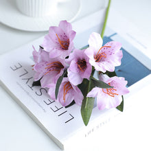 Load image into Gallery viewer, Artificial Narcissus Flower Bouquet Indoor Furniture Table Decoration Fake Flower Wedding Scene Shooting Props Daffodil