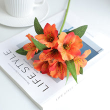 Load image into Gallery viewer, Artificial Narcissus Flower Bouquet Indoor Furniture Table Decoration Fake Flower Wedding Scene Shooting Props Daffodil