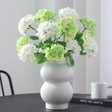 Load image into Gallery viewer, Artificial Flowers Hydrangea Bouquet Wedding Decoration Fake Flower Craft Home Room Vase Decor Accessories Center Table Ornament