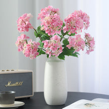 Load image into Gallery viewer, Artificial Flowers Hydrangea Bouquet Wedding Decoration Fake Flower Craft Home Room Vase Decor Accessories Center Table Ornament