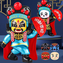 Load image into Gallery viewer, Sichuan Beijing Opera Face Changing Dolls Chinese Style Fortune Faces Change Makeup Crafts Ornament Children's Toy New Year Gifts