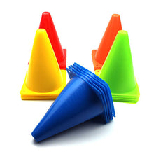 Load image into Gallery viewer, Sports Football Training Mark Bucket Cone Basketball Training Equipment Equipped With Cone Bucket Traffic Sign Safety Obstacle Bucket