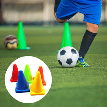 Load image into Gallery viewer, Sports Football Training Mark Bucket Cone Basketball Training Equipment Equipped With Cone Bucket Traffic Sign Safety Obstacle Bucket
