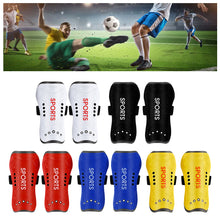 Load image into Gallery viewer, 1 Pair Adult Soft Football Shin Pads Soccer Guards Sports Leg Skin Guard Protector Football Supplies Equipment