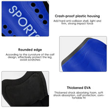 Load image into Gallery viewer, 1 Pair Adult Soft Football Shin Pads Soccer Guards Sports Leg Skin Guard Protector Football Supplies Equipment
