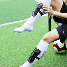 Load image into Gallery viewer, 1 Pair Adult Soft Football Shin Pads Soccer Guards Sports Leg Skin Guard Protector Football Supplies Equipment