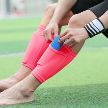 Load image into Gallery viewer, 1Pair Football Leg Protector Football Shin Pads Soccer Guards Leg Protector For Kids Adult Protective Gear Breathable Shin Guard