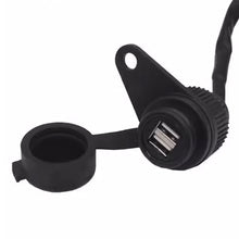 Load image into Gallery viewer, DV 12V Motorcycle Double USB Charger Adapter Socket Converter For Yamaha MT-07 MT-09 SP Tracer FZ-09 FZ-07 Tracer XSR 700 900