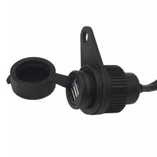 Load image into Gallery viewer, DV 12V Motorcycle Double USB Charger Adapter Socket Converter For Yamaha MT-07 MT-09 SP Tracer FZ-09 FZ-07 Tracer XSR 700 900