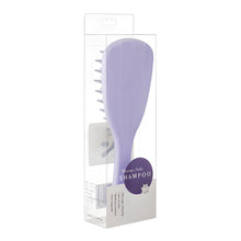 Load image into Gallery viewer, Ginkgo Leaf Hair Brush Massager Silicone Coarse Toothed Handle Hair Comb Long Handle Hair Massage Brush