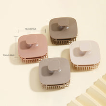 Load image into Gallery viewer, Soft Hair Comb Household Meridian Multi Color Square Massage Hair Brush Household Hair Comb Shower Massage Hollowed Out Hair Brush