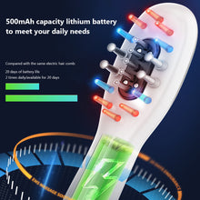 Load image into Gallery viewer, Mino Scalp Applicator EMS Micro Current Hair Care Liquid Essence Introduced Into The Red Light Electric Massage Drug Guide Comb