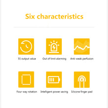 Load image into Gallery viewer, Hexin Chongdian Pulse Oximeter Pulse Oximeter TFT Finger Clip Household Heart Rate Detection Pulse Oximeter Health Care