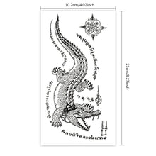 Load image into Gallery viewer, Creative Buddha Tiger Divine Beast Thai Tattoo Stickers Waterproof Tattoo Sticker Cartoon Butterfly Tattoo Stickers
