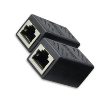 Load image into Gallery viewer, 5/10/20Pcs Ethernet Cable Extender,RJ45 cat 5 cat 6 cat6a Coupler, Extender Connector - Ethernet Coupler Female to Female