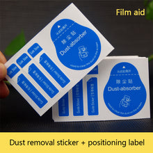 Load image into Gallery viewer, 200pcs Dust Removal Sticker For LCD Screen Cleaning Camera Lens Tablet Watches That Need Protection Film Dust-Absorber Paper
