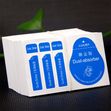 Load image into Gallery viewer, 200pcs Dust Removal Sticker For LCD Screen Cleaning Camera Lens Tablet Watches That Need Protection Film Dust-Absorber Paper