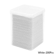 Load image into Gallery viewer, 200Pcs Lint-Free Paper Cotton Wipes Eyelash Extension Glue Remover Pads Lashes Grafting Cleaning Glue Mouth Wipe Makeup Tool