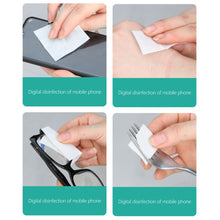 Load image into Gallery viewer, 100/50pcs Disposable Alcohol Cotton Pads Disinfectant Wipe Alcohol Tablets Home Outdoor Cleaning Care Tools