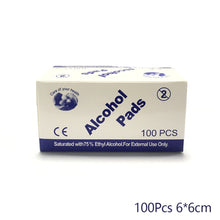 Load image into Gallery viewer, 100/50pcs Disposable Alcohol Cotton Pads Disinfectant Wipe Alcohol Tablets Home Outdoor Cleaning Care Tools
