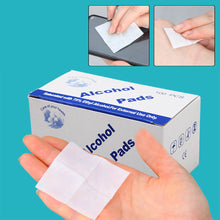 Load image into Gallery viewer, 100/50pcs Disposable Alcohol Cotton Pads Disinfectant Wipe Alcohol Tablets Home Outdoor Cleaning Care Tools