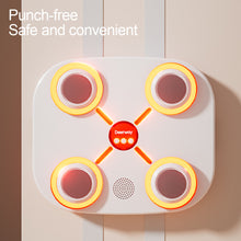 Load image into Gallery viewer, Children's Smart Music Boxing Target With Lights And Half Finger Gloves Home Exercise Decompression Bluetooth Training Wall Target Free Of Punching