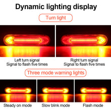 Load image into Gallery viewer, 1PC LED Remote Control Steering High-Lighted Bicycle Taillights USB Charging Night Riding Safety Warning Light Riding Equipment