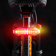 Load image into Gallery viewer, 1PC Multi-Function Wireless Remote Control Steering Brake Taillight USB Charging With Electric Bell Waterproof Night Riding Safety LED Warning Light