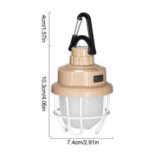 Load image into Gallery viewer, Portable Outdoor Retro Pine Cone Camping Light Multi-Functional Powerbank Tent Ceiling Atmosphere Light With Hook USB Charging