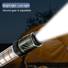 Load image into Gallery viewer, Multifunctional LED Camping Light With Mosquito Repellent Mat Triangle Stand Portable Outdoor Tent Canopy Atmosphere Light Flashlight Type-C Charging