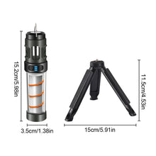 Load image into Gallery viewer, Multifunctional LED Camping Light With Mosquito Repellent Mat Triangle Stand Portable Outdoor Tent Canopy Atmosphere Light Flashlight Type-C Charging