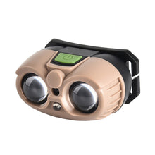 Load image into Gallery viewer, Owl Intelligent Sensing Headlight 45° Angle Adjustment USB Charging Outdoor Portable Night Running Fishing Long Endurance Flashlight