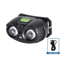 Load image into Gallery viewer, Owl Intelligent Sensing Headlight 45° Angle Adjustment USB Charging Outdoor Portable Night Running Fishing Long Endurance Flashlight