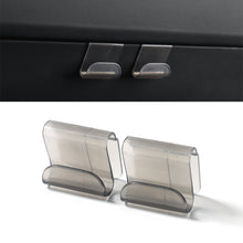 Load image into Gallery viewer, 2Pcs Car Glove Box Hidden Hooks Passenger Purse Bag Hanger Hat Holder Interior Storage Umbrella Auto Accessories For Tesla Highland Model 3 2023 Model S X