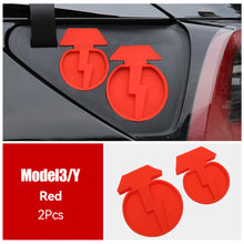 Load image into Gallery viewer, 2Pcs/Set Car Silicone Charging Port Waterproof Cover Charger Hole Protector Dustproof Cap for Tesla Model Y/3