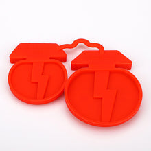 Load image into Gallery viewer, 2Pcs/Set Car Silicone Charging Port Waterproof Cover Charger Hole Protector Dustproof Cap for Tesla Model Y/3