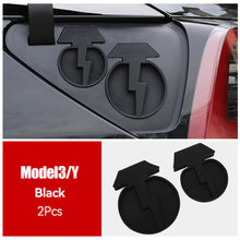 Load image into Gallery viewer, 2Pcs/Set Car Silicone Charging Port Waterproof Cover Charger Hole Protector Dustproof Cap for Tesla Model Y/3