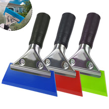 Load image into Gallery viewer, Car Window Film Scraper Squeegee Tint Tool Glass Windshield Water Plastic Wiper Styling Sticker Accessory Card Squeegee with Stainless Steel Joint