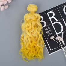 Load image into Gallery viewer, 1/3 1/4 1/6 BJD Dolls Long Hair High Temperature Fiber Soft Silk Doll Wig Multi-color Doll's Accessories