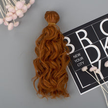 Load image into Gallery viewer, 1/3 1/4 1/6 BJD Dolls Long Hair High Temperature Fiber Soft Silk Doll Wig Multi-color Doll's Accessories