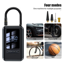 Load image into Gallery viewer, Portable Multifunction Car Tire Inflatable Pump Handheld Wireless Charging Digital Display Motorcycle Bike