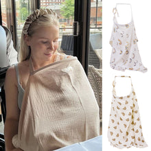 Load image into Gallery viewer, Adjustable Mum Breastfeeding Apron Mother Outing Breastfeeding Cover Baby Feeding Nursing Cloth Outdoor Privacy Cover
