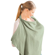 Load image into Gallery viewer, Adjustable Mum Breastfeeding Apron Mother Outing Breastfeeding Cover Baby Feeding Nursing Cloth Outdoor Privacy Cover