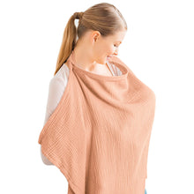 Load image into Gallery viewer, Adjustable Mum Breastfeeding Apron Mother Outing Breastfeeding Cover Baby Feeding Nursing Cloth Outdoor Privacy Cover