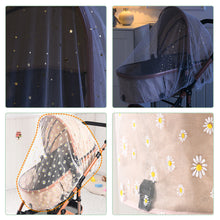 Load image into Gallery viewer, Elastic Type Baby Crib Netting Mosquito Net Pushchair Anti-bug Netting Infant Protection Mesh Stroller Trolley Accessories