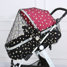 Load image into Gallery viewer, Elastic Type Baby Crib Netting Mosquito Net Pushchair Anti-bug Netting Infant Protection Mesh Stroller Trolley Accessories