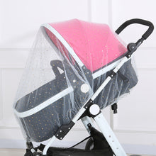 Load image into Gallery viewer, Elastic Type Baby Crib Netting Mosquito Net Pushchair Anti-bug Netting Infant Protection Mesh Stroller Trolley Accessories